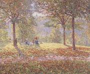 Wynford Dewhurst Luncheon on the Grass Spain oil painting artist